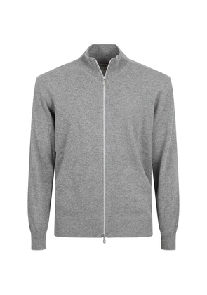 Brunello Cucinelli zip-up cardigan - Grey