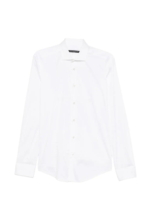 Brian Dales long-sleeve spread-collar shirt - White