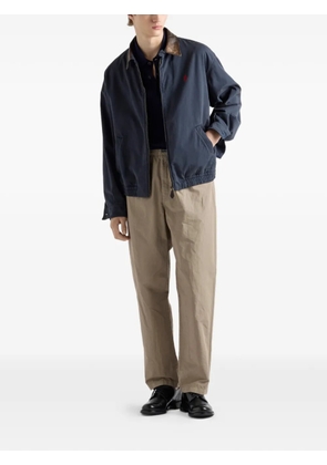 Prada linen-blend pants - Neutrals