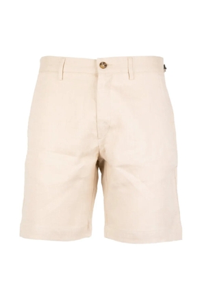 BROOKSFIELD button-fastening shorts - Neutrals