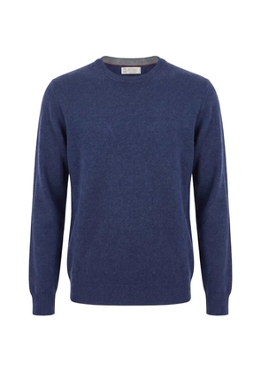 Brunello Cucinelli cashmere crew-neck sweater - Blue