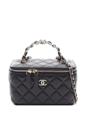 CHANEL Pre-Owned 2021 Vanity two-way handbag - Black