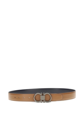 Ferragamo Gancini reversible belt - Brown