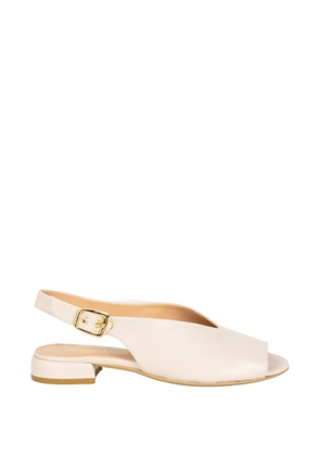 STATUS buckle-fastening slingback sandals - Neutrals