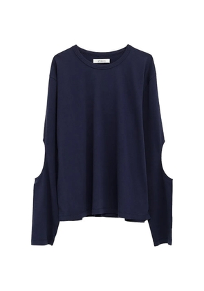 Gimaguas Julian cut-out T-shirt - Blue