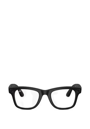 Ray-Ban Meta Wayfarer square-frame sunglasses - Black