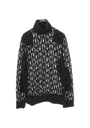 Christian Dior Pre-Owned 2010s Oblique turtleneck sweater - Black