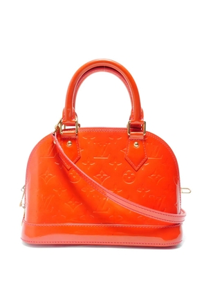 Louis Vuitton Pre-Owned 2012 Monogram Vernis Alma BB handbag - Orange