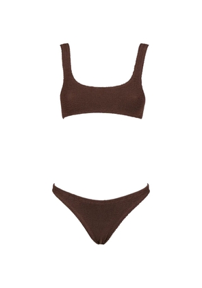 MC2 Saint Barth Naima Naomi seersucker bikini - Brown