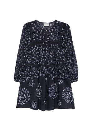 Antik Batik Bandini mini dress - Blue