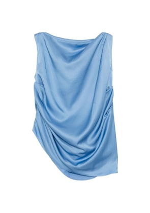 JNBY asymmetric draped top - Blue