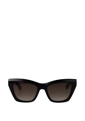 Longchamp geometric-frame sunglasses - Black