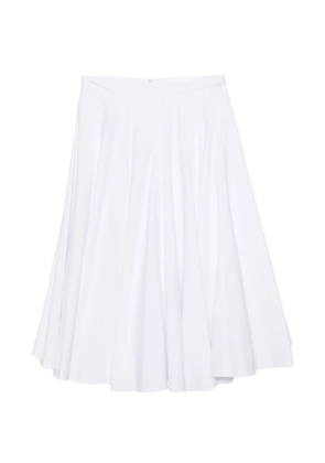 JNBY draped flared skirt - White
