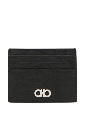 Ferragamo Gancini leather card holder - Black