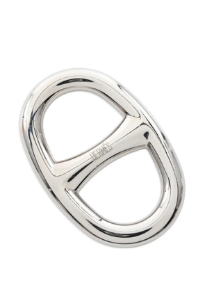 Hermès Pre-Owned 2010s Chaîne d'Ancre scarf ring - Silver