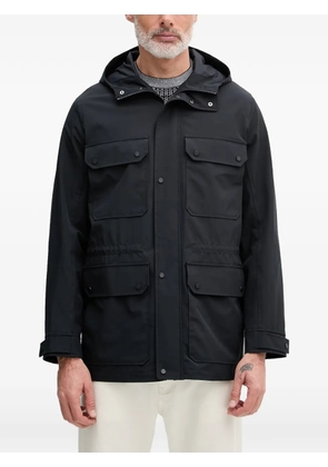 Armani Exchange hooded multi-pocket jacket - Blue