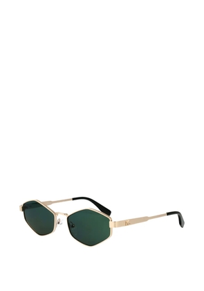 Karl Lagerfeld geometric-frame sunglasses - Gold