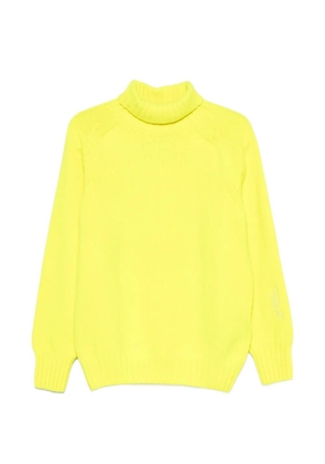 JW Anderson roll-neck raglan-sleeve sweater - Yellow