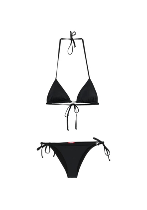 Diesel Elettra-Dnm tie-side bikini - Black