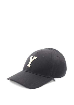 Saint Laurent Pre-Owned Y Varsity cap - Black