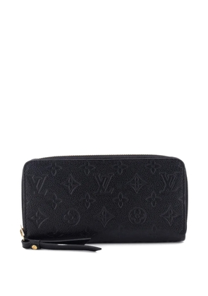 Louis Vuitton Pre-Owned Zippy Wallet Monogram Empreinte Leather small wallets - Black