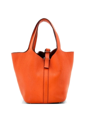 Hermès Pre-Owned Picotin Bag Clemence PM tote bag - Orange