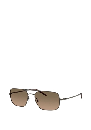 Oliver Peoples Victory II rectangle-frame sunglasses - Grey