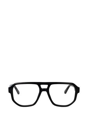 Calvin Klein Jeans pilot-frame geometric glasses - Black