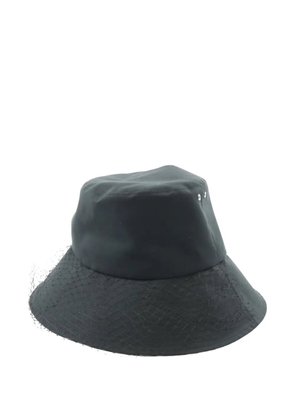 Christian Dior Pre-Owned 2010s Teddy-D tulle bucket hat - Black