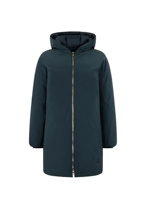Roberto Cavalli hooded zip-up coat - Green
