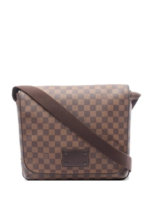 Louis Vuitton Pre-Owned 2008 Damier Ebene Brooklyn MM shoulder bag - Brown