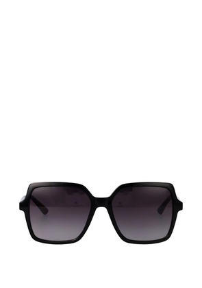 Calvin Klein Butterfly geometric-frame sunglasses - Black