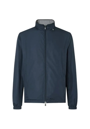 Corneliani reversible high-neck jacket - Blue