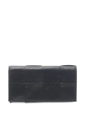 Bottega Veneta Pre-Owned 2010s maxi Intrecciato bi-fold wallet - Black