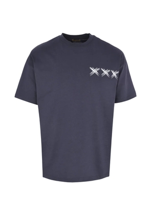 Exit Society graphic-print dropped-shoulder T-shirt - Grey