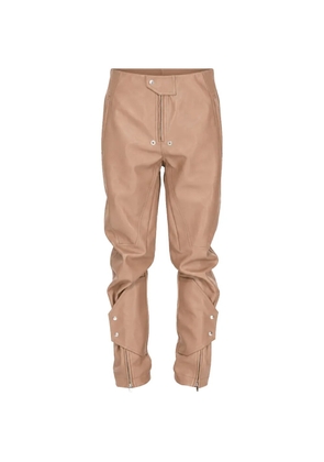 Rick Owens zip-detail trousers - Neutrals
