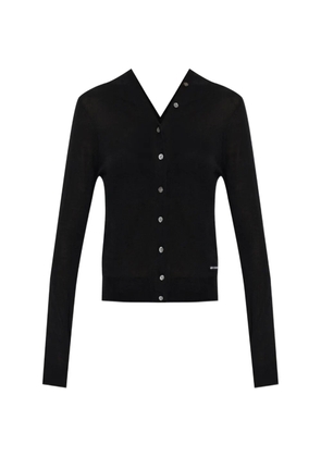 Alexander Wang button-up wool cardigan - Black
