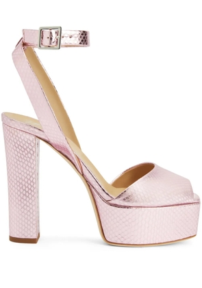 Giuseppe Zanotti Betty 120mm platform sandals - Pink