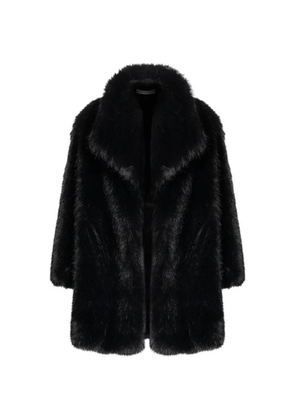 Nineminutes The Marylin 25 faux-fur coat - Black