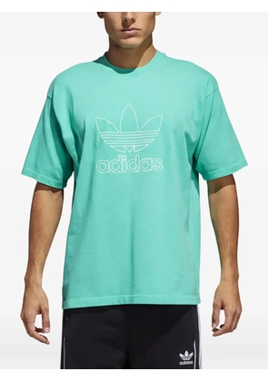 adidas logo-detail T-shirt - Green