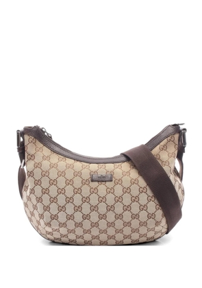Gucci Pre-Owned 2000s GG canvas shoulder bag - Neutrals