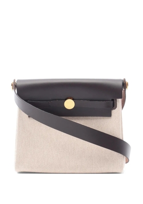 Hermès Pre-Owned 2025 mini Herbag Zip cross body bag - Neutrals