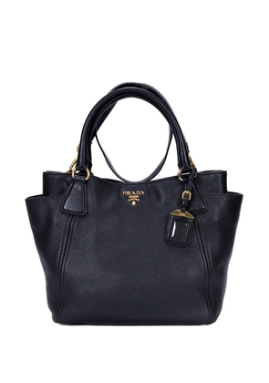 Prada Pre-Owned side-pocket tote bag - Black