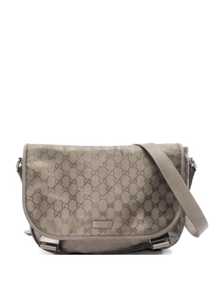 Gucci Pre-Owned 2000s GG Imprime shoulder bag - Grey