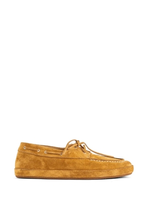 Marsèll Scatopelle lace-up boat shoes - Yellow