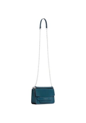 The Bridge chain-link leather mini bag - Blue
