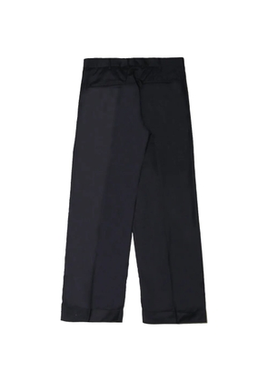 PT Torino pleated-detailing turn-up-hem trousers - Blue
