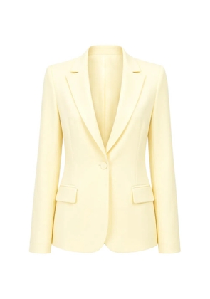 KONTATTO single-breasted wide-leg suit - Yellow
