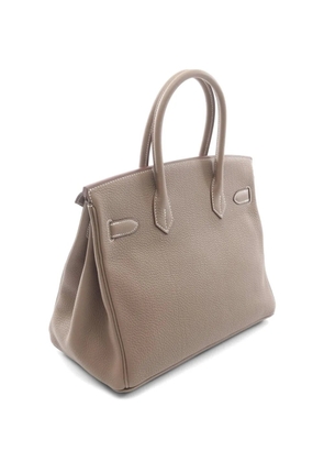 Hermès Pre-Owned 2026 30 Birkin Togo-leather tote bag - Grey