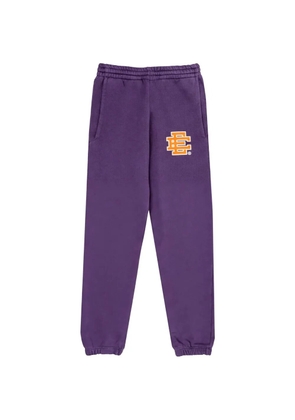 ERIC EMANUEL EE Basic logo-print track pants - Purple